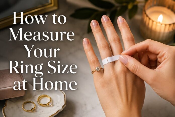 How to Measure Your Ring Size at Home How to Measure Your Ring Size at Home