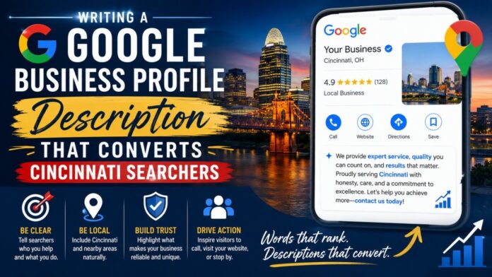 Writing a Google Business Profile Description That Converts Cincinnati Searchers